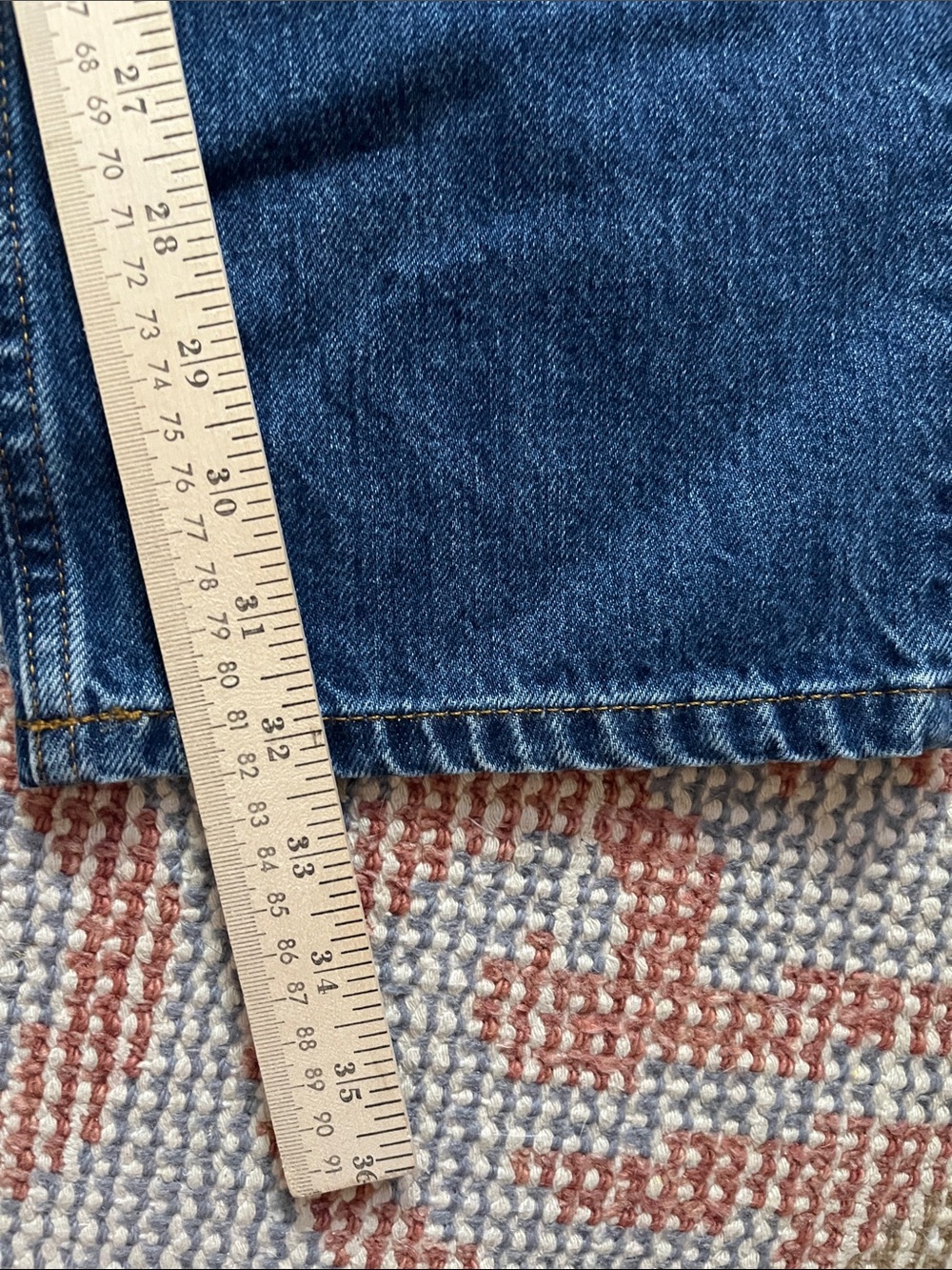 NWT Everlane The Everybody Jean Button Fly Organic Cotton Mid Rise Sz E10x32 - Picture 6 of 10